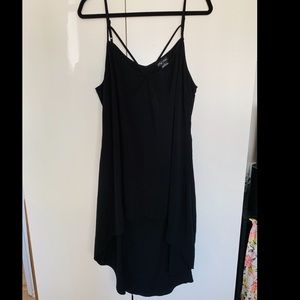 Black high low dress/shirt